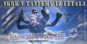 AvioFun tandemski skoki